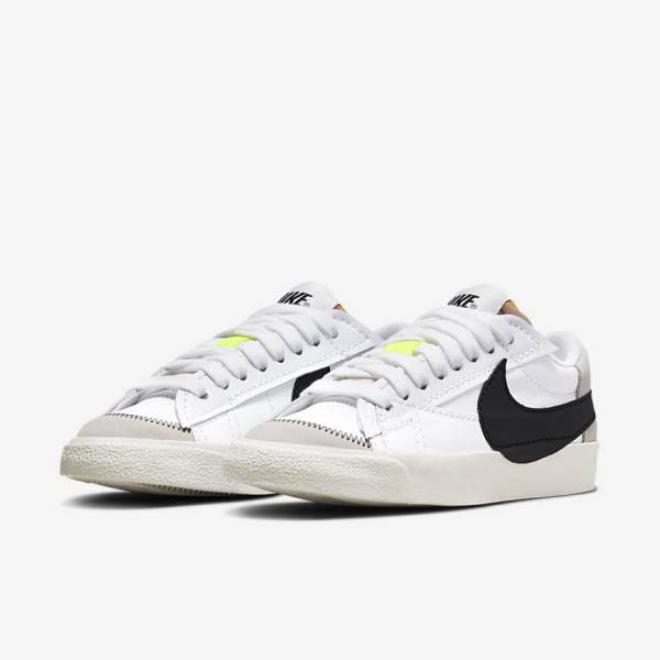 Nike Blazer Low 77 Jumbo Ženske Superge Bela / Črna | NK362RIY