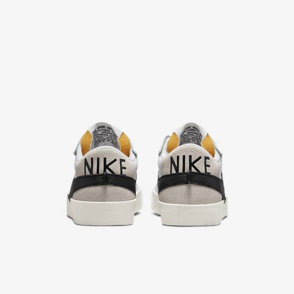 Nike Blazer Low 77 Jumbo Ženske Superge Bela / Črna | NK362RIY