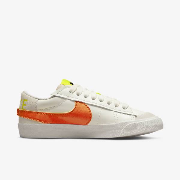 Nike Blazer Low 77 Jumbo Ženske Superge Zelena / Oranžna | NK436GSQ