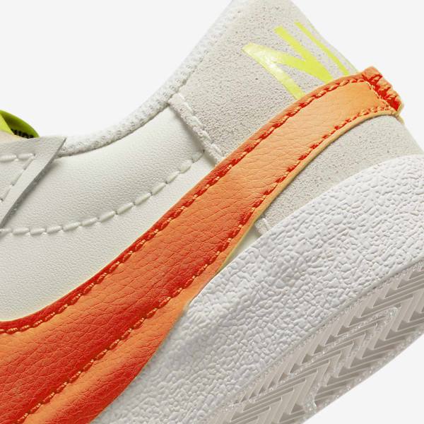 Nike Blazer Low 77 Jumbo Ženske Superge Zelena / Oranžna | NK436GSQ