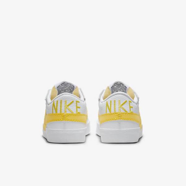 Nike Blazer Low Jumbo Moški Superge Bela / Črna / Oranžna | NK512RND