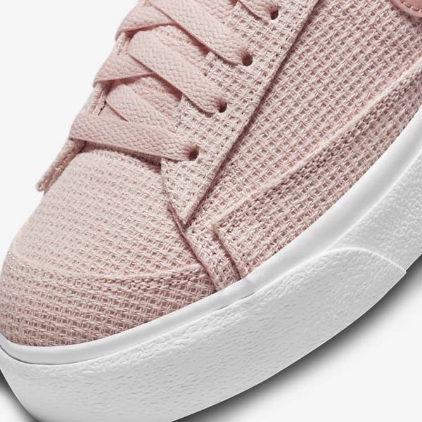 Nike Blazer Low Platform Ženske Superge Roza | NK038JMQ