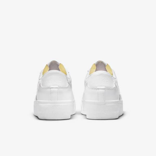 Nike Blazer Low Platform Ženske Superge Bela | NK679ZUS