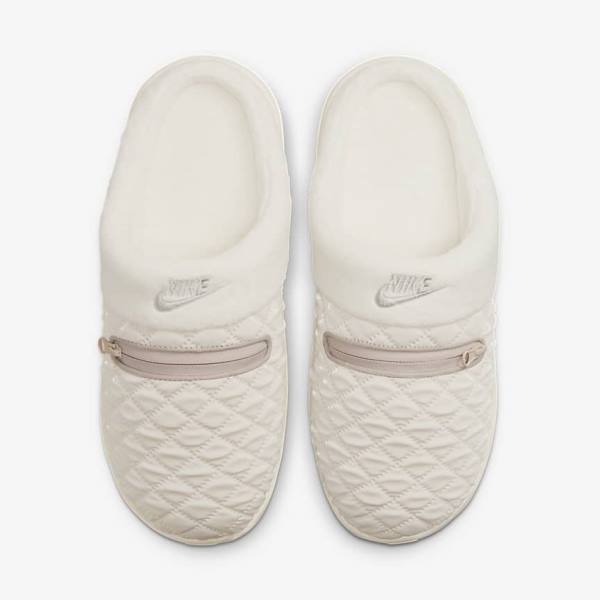 Nike Burrow SE Slipper Ženske Superge Svetloba Rjav / Bela / Siva | NK825AZP