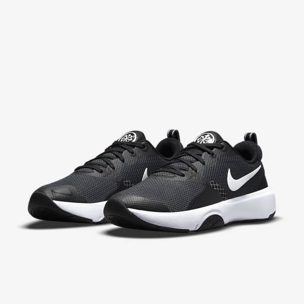 Nike City Rep TR Ženske Športni Copati Črna / Temno Siva / Bela | NK809XYM