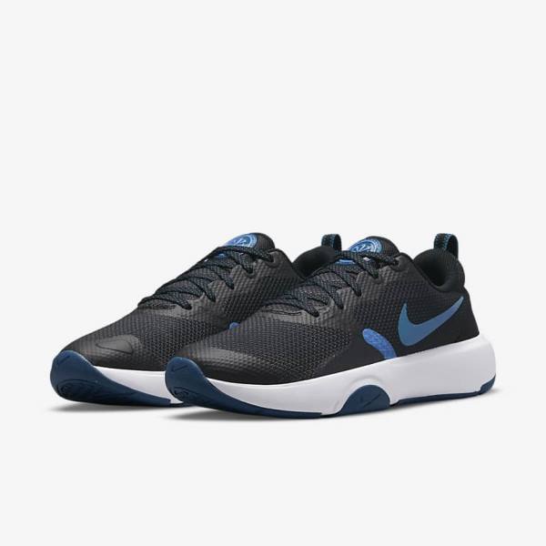 Nike City Rep TR Ženske Športni Copati Črna / Modra / Bela | NK908UOH