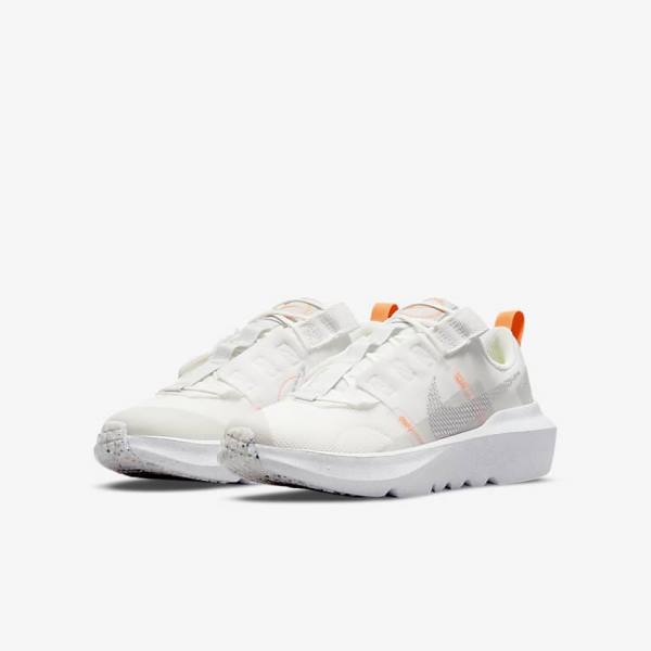 Nike Crater Impact Older Otroci Superge Bela | NK903FMW