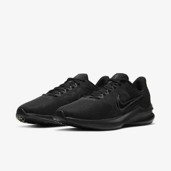 Nike Downshifter 11 Road Moški Tekaški Čevlji Črna / Svetloba Siva / Temno Siva | NK697XLO