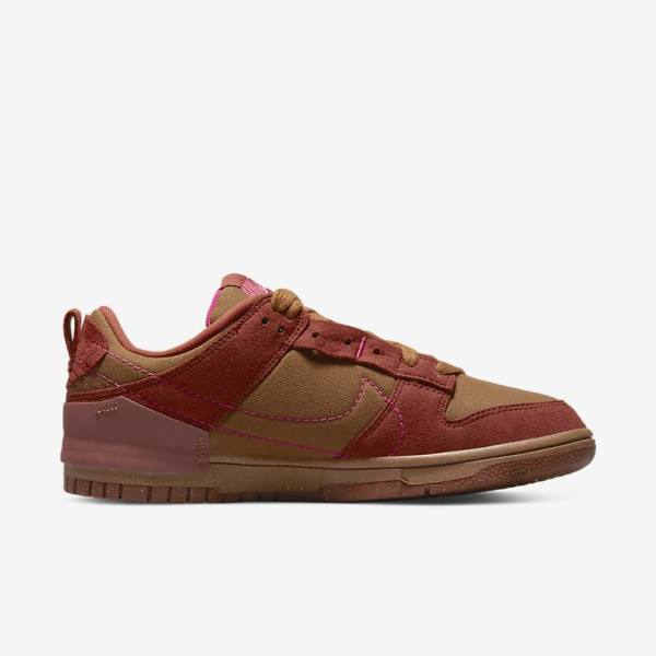 Nike Dunk Low Disrupt 2 Ženske Superge Rjav / Oranžna / Rdeča / Roza | NK480IQO