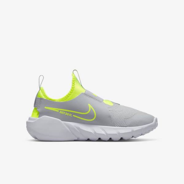 Nike Flex Runner 2 Older Road Otroci Tekaški Čevlji Siva / Modra | NK362URZ