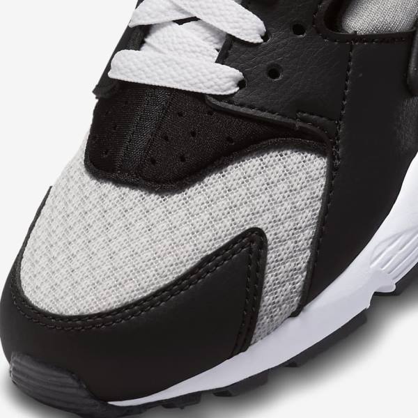 Nike Huarache Run Older Otroci Tekaški Čevlji Črna / Siva / Bela / Rdeča | NK980AFS