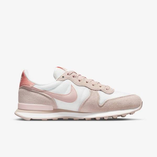 Nike Internationalist Ženske Superge Bela / Kaki Siva / Svetloba | NK798JOB