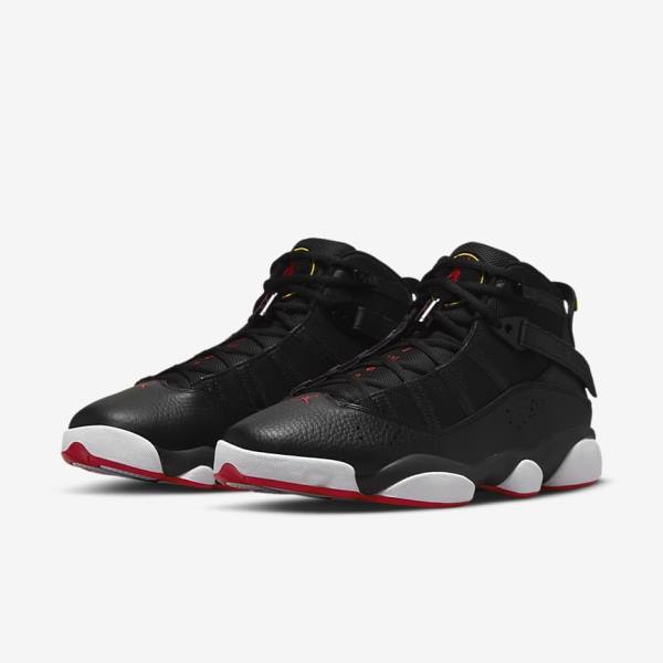 Nike Jordan 6 Rings Moški Superge Črna / Bela / Rumena / Rdeča | NK950NDC