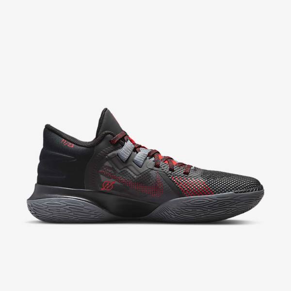 Nike Kyrie Flytrap 5 Moški Košarkaški Copati Črna / Siva / Rdeča | NK251NWG