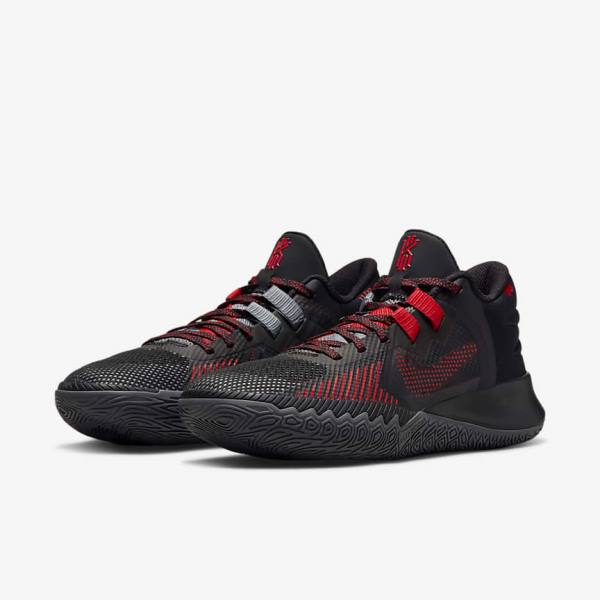 Nike Kyrie Flytrap 5 Moški Košarkaški Copati Črna / Siva / Rdeča | NK251NWG