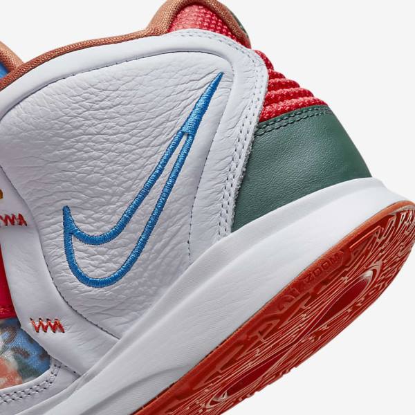 Nike Kyrie Infinity Moški Košarkaški Copati Bela / Rdeča / Zlato / Svetloba Modra | NK256VZJ