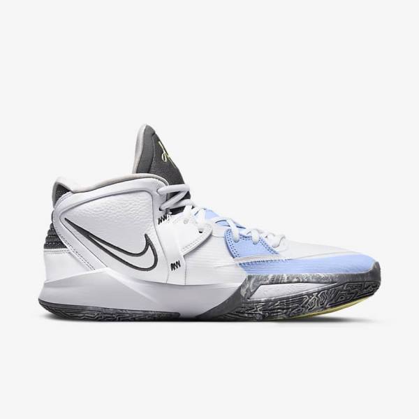 Nike Kyrie Infinity Moški Košarkaški Copati Bela / Svetloba Modra / Siva | NK524CTD