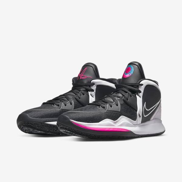 Nike Kyrie Infinity Moški Košarkaški Copati Črna / Siva / Roza / Bela | NK594SPE