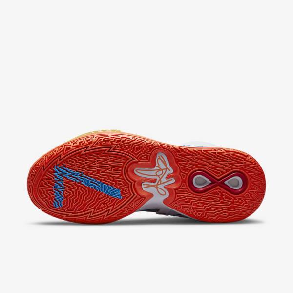 Nike Kyrie Infinity Ženske Košarkaški Copati Bela / Rdeča / Zlato / Svetloba Modra | NK796IKD