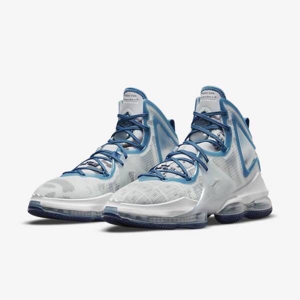 Nike LeBron 19 Moški Košarkaški Copati Črna / Vijolična / Bela / Zlato | NK102MTE