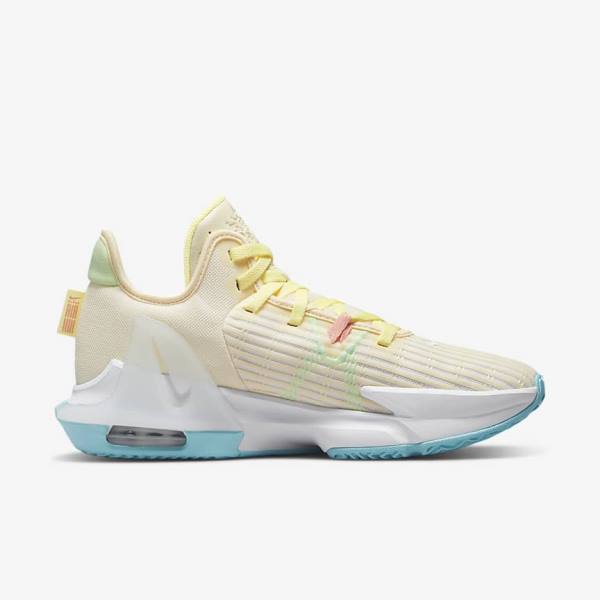 Nike LeBron Witness 6 Ženske Košarkaški Copati Zelena / Modra | NK038GRB