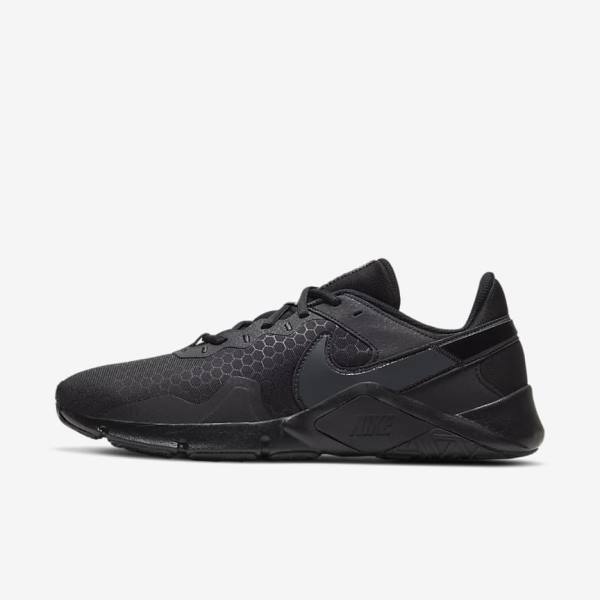 Nike Legend Essential 2 Moški Športni Copati Črna / Temno Siva | NK802GKF