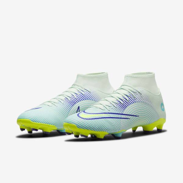 Nike Mercurial Dream Speed Superfly 8 Academy MG Multi-Grounds Moški Nogometni Čevlji Zelena / Vijolična / Zelena | NK507ZIK