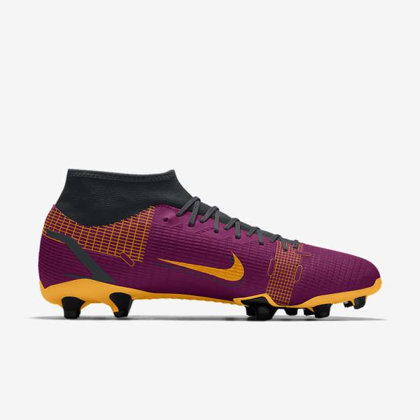 Nike Mercurial Superfly 8 Academy By You Custom Moški Nogometni Čevlji Večbarvni | NK153NOL