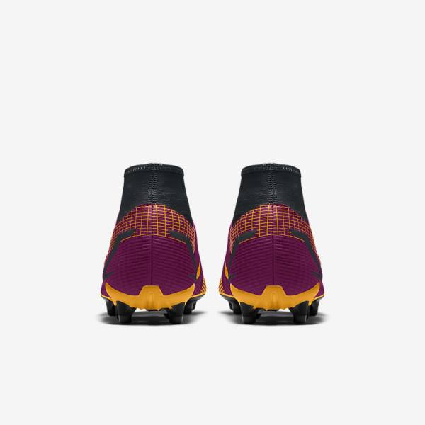 Nike Mercurial Superfly 8 Academy By You Custom Ženske Nogometni Čevlji Večbarvni | NK431JSX