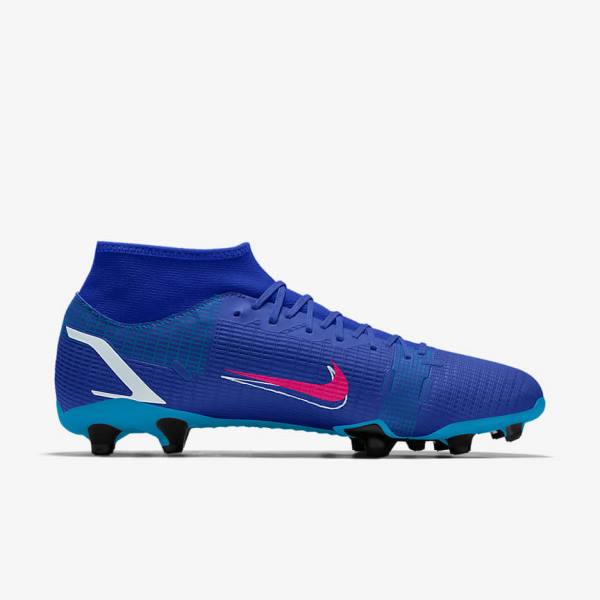 Nike Mercurial Superfly 8 Academy By You Custom Moški Nogometni Čevlji Večbarvni | NK534GVT