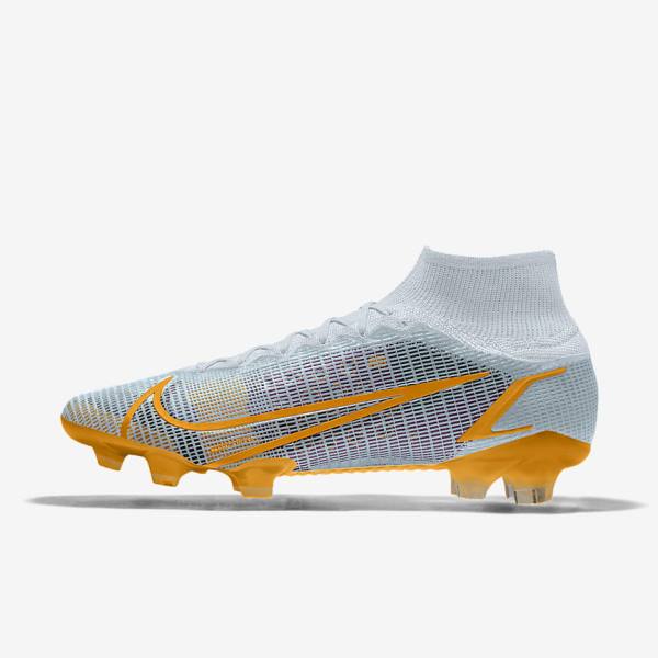 Nike Mercurial Superfly 8 Elite By You Custom Moški Nogometni Čevlji Večbarvni | NK684DQR