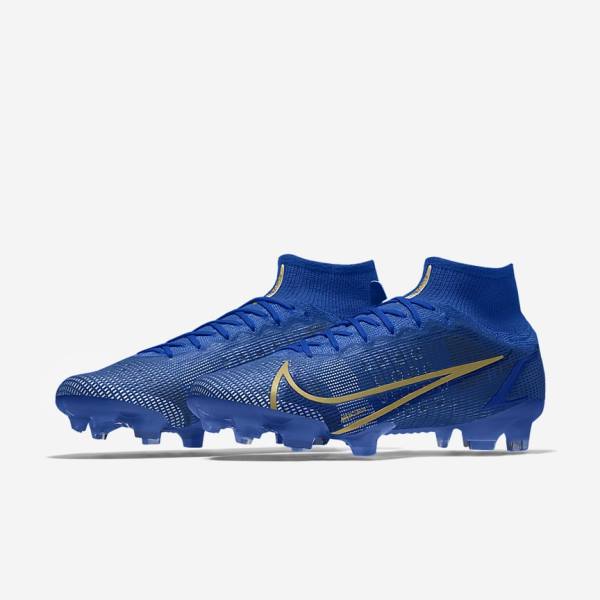 Nike Mercurial Superfly 8 Elite By You Custom Moški Nogometni Čevlji Večbarvni | NK837FDH