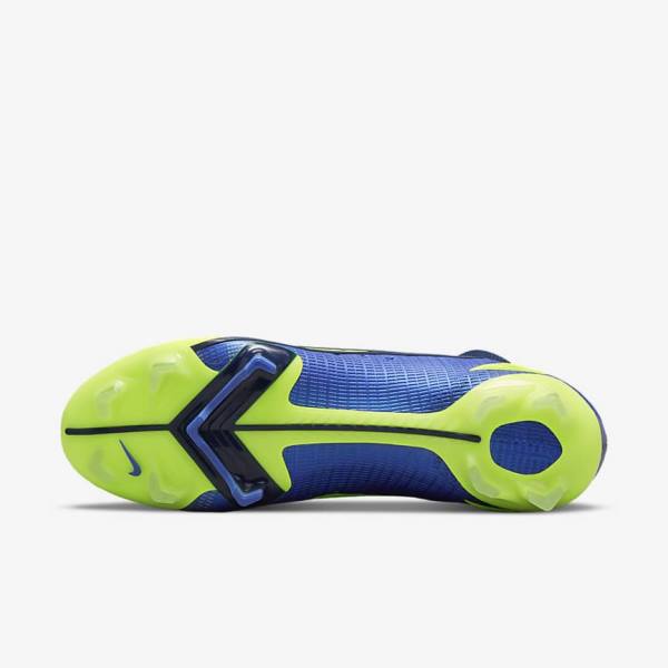 Nike Mercurial Superfly 8 Elite FG Firm-Grounds Ženske Nogometni Čevlji Modra | NK623NZA