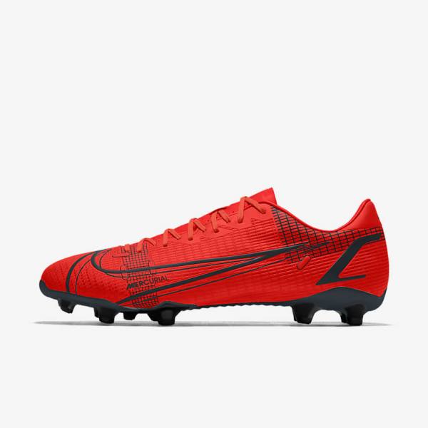 Nike Mercurial Vapor 14 Academy By You Custom Moški Nogometni Čevlji Večbarvni | NK834CTF