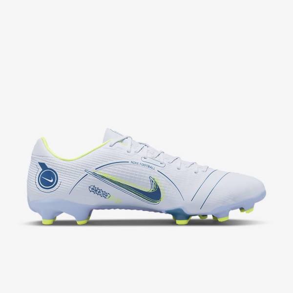 Nike Mercurial Vapor 14 Academy MG Multi-Ground Moški Nogometni Čevlji Siva / Svetloba Modra / Modra | NK073XZQ