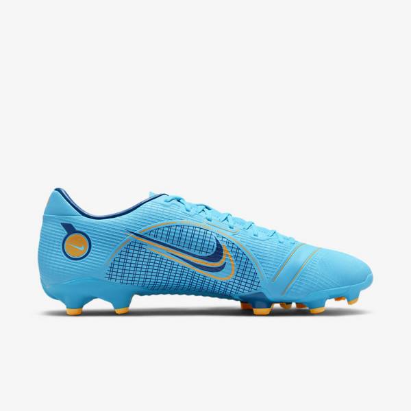 Nike Mercurial Vapor 14 Academy MG Multi-Ground Ženske Nogometni Čevlji Modra / Oranžna | NK081BUD