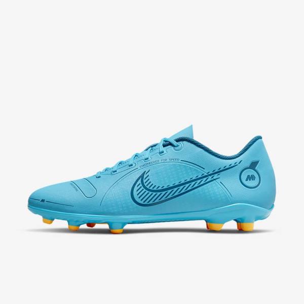 Nike Mercurial Vapor 14 Club MG Multi-Ground Moški Nogometni Čevlji Modra / Oranžna | NK140SAQ