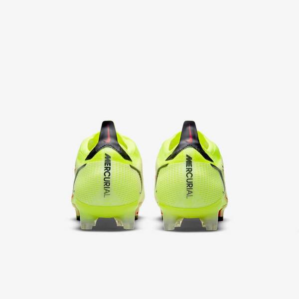 Nike Mercurial Vapor 14 Elite FG Firm-Ground Moški Nogometni Čevlji Črna / Svetloba Rdeča | NK574IGN