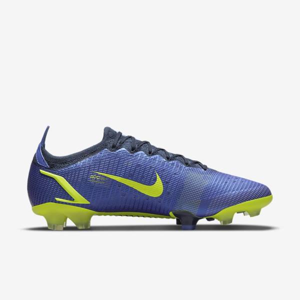 Nike Mercurial Vapor 14 Elite FG Firm-Ground Ženske Nogometni Čevlji Modra | NK829QZU