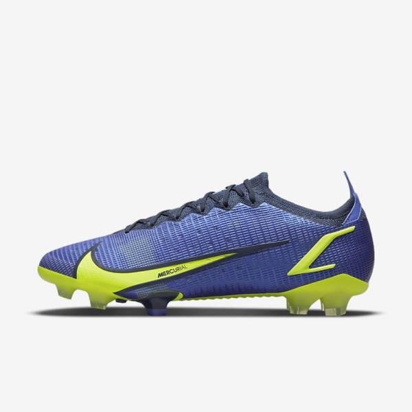 Nike Mercurial Vapor 14 Elite FG Firm-Ground Ženske Nogometni Čevlji Modra | NK829QZU