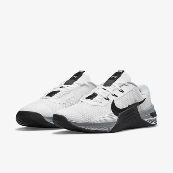 Nike Metcon 7 Moški Športni Copati Platina | NK310URJ