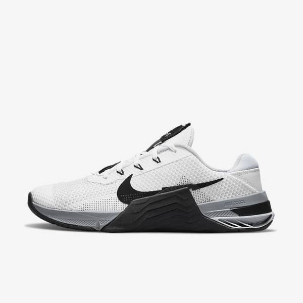 Nike Metcon 7 Moški Športni Copati Platina | NK310URJ