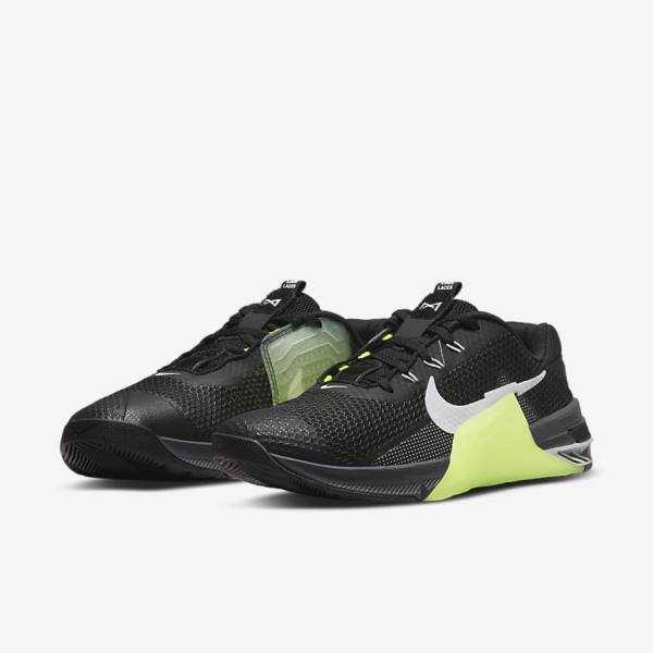 Nike Metcon 7 Moški Športni Copati Črna / Siva / Bela | NK589UVL