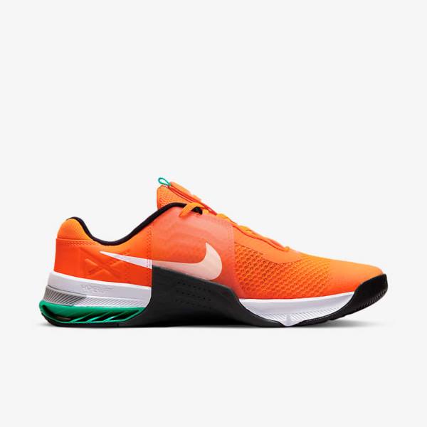 Nike Metcon 7 Ženske Športni Copati Oranžna / Temno Siva / Turkizna / Bela | NK283IMZ