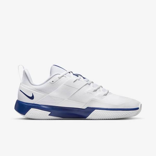 Nike NikeCourt Vapor Lite Clay Court Moški Tenis Copati Kraljevsko Modra | NK715SOL