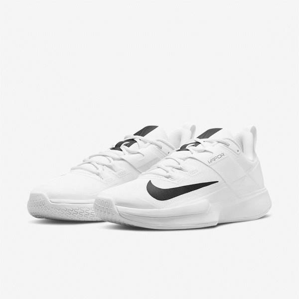 Nike NikeCourt Vapor Lite Hard Court Moški Tenis Copati Bela / Črna | NK710QEK