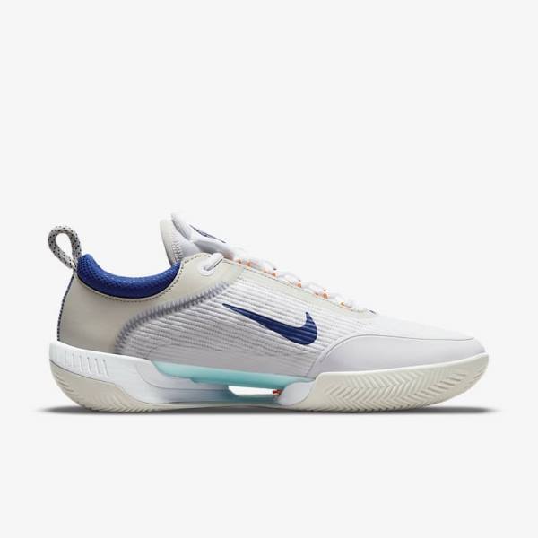 Nike NikeCourt Zoom NXT Clay Court Moški Tenis Copati Kraljevsko Modra | NK923KUV