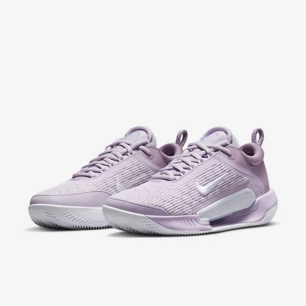 Nike NikeCourt Zoom NXT Clay Court Ženske Tenis Copati Bela | NK271CGD