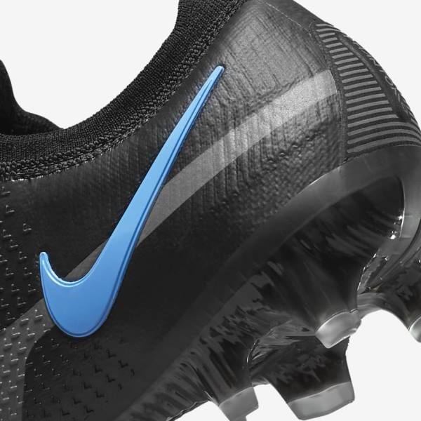 Nike Phantom GT2 Elite FG Firm-Ground Ženske Nogometni Čevlji Črna / Siva | NK019RMC