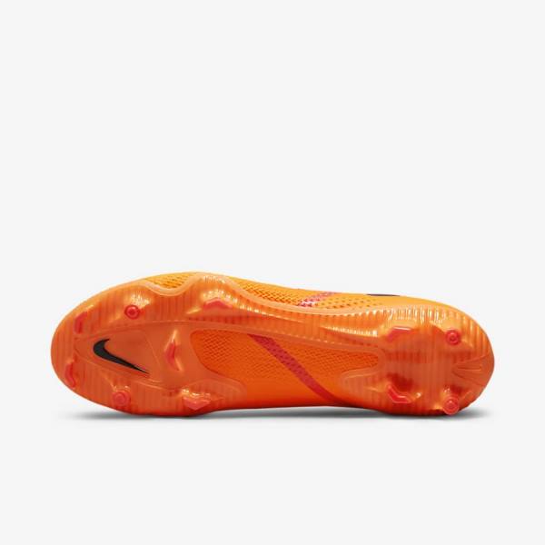 Nike Phantom GT2 Pro FG Firm-Ground Moški Nogometni Čevlji Oranžna / Svetloba Rdeča / Črna | NK985LDB